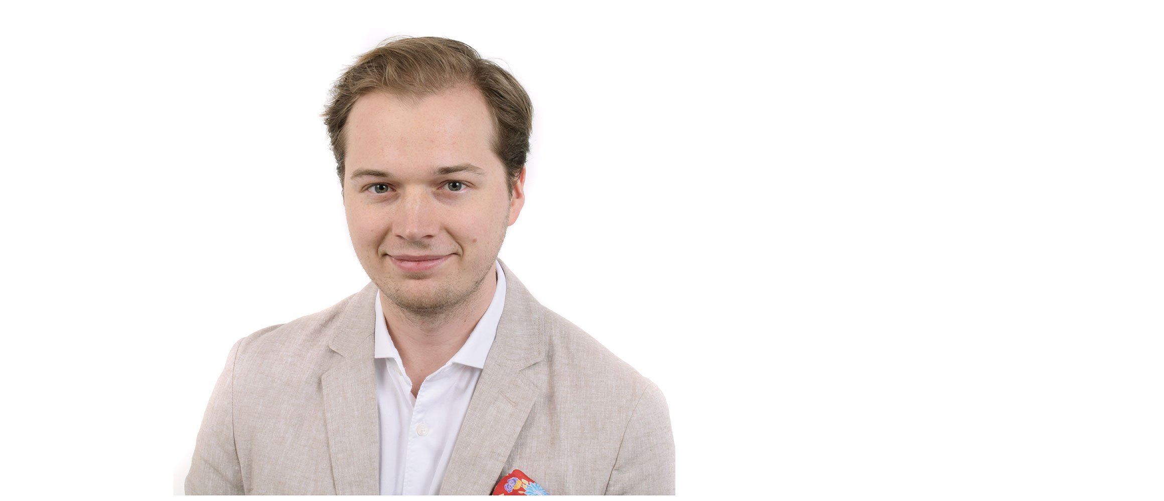 Porträttbild på Edvin Rogefors