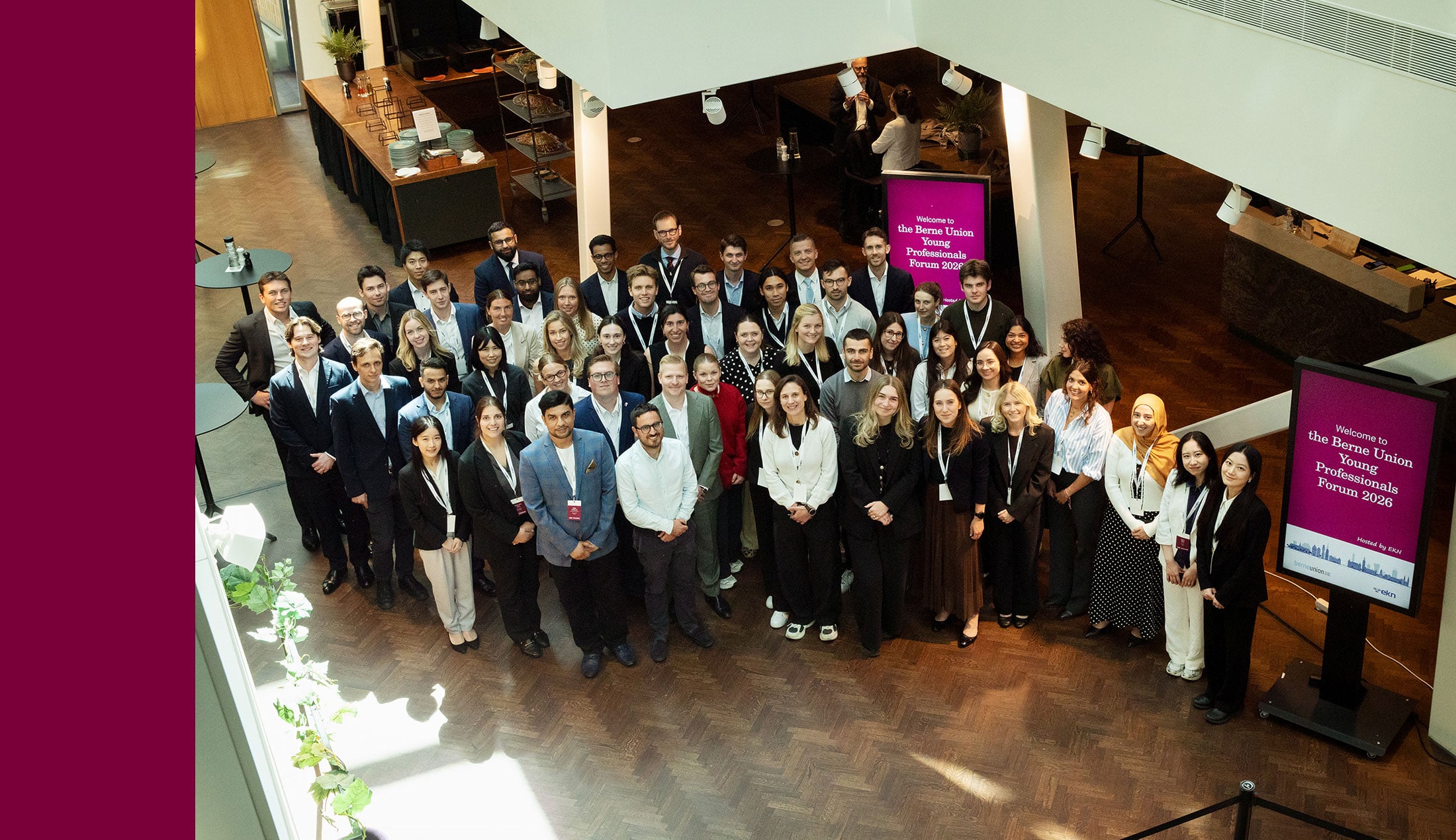 Gruppbild på alla delegater