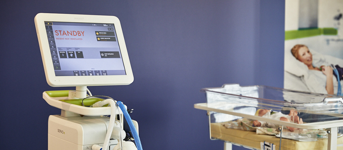 Medical equipment in hospital