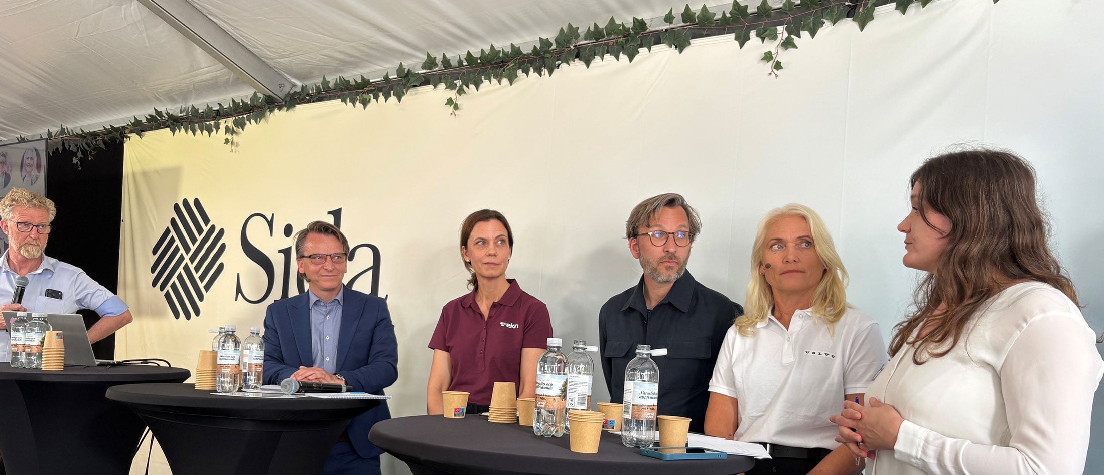 Panelen under seminariet i Almedalen