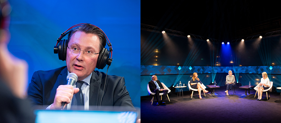 Panelsamtal på Techarenan