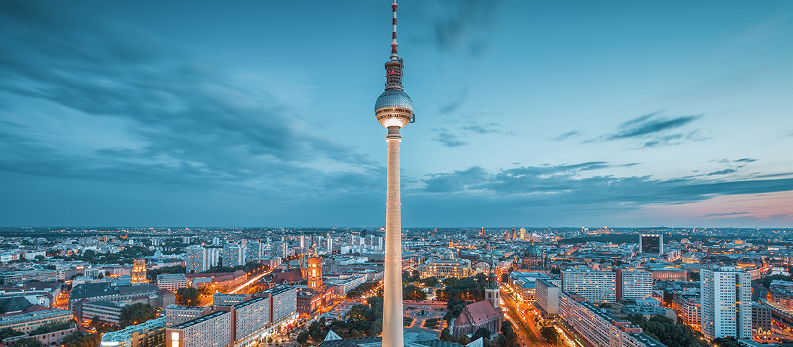 Vy över Berlin