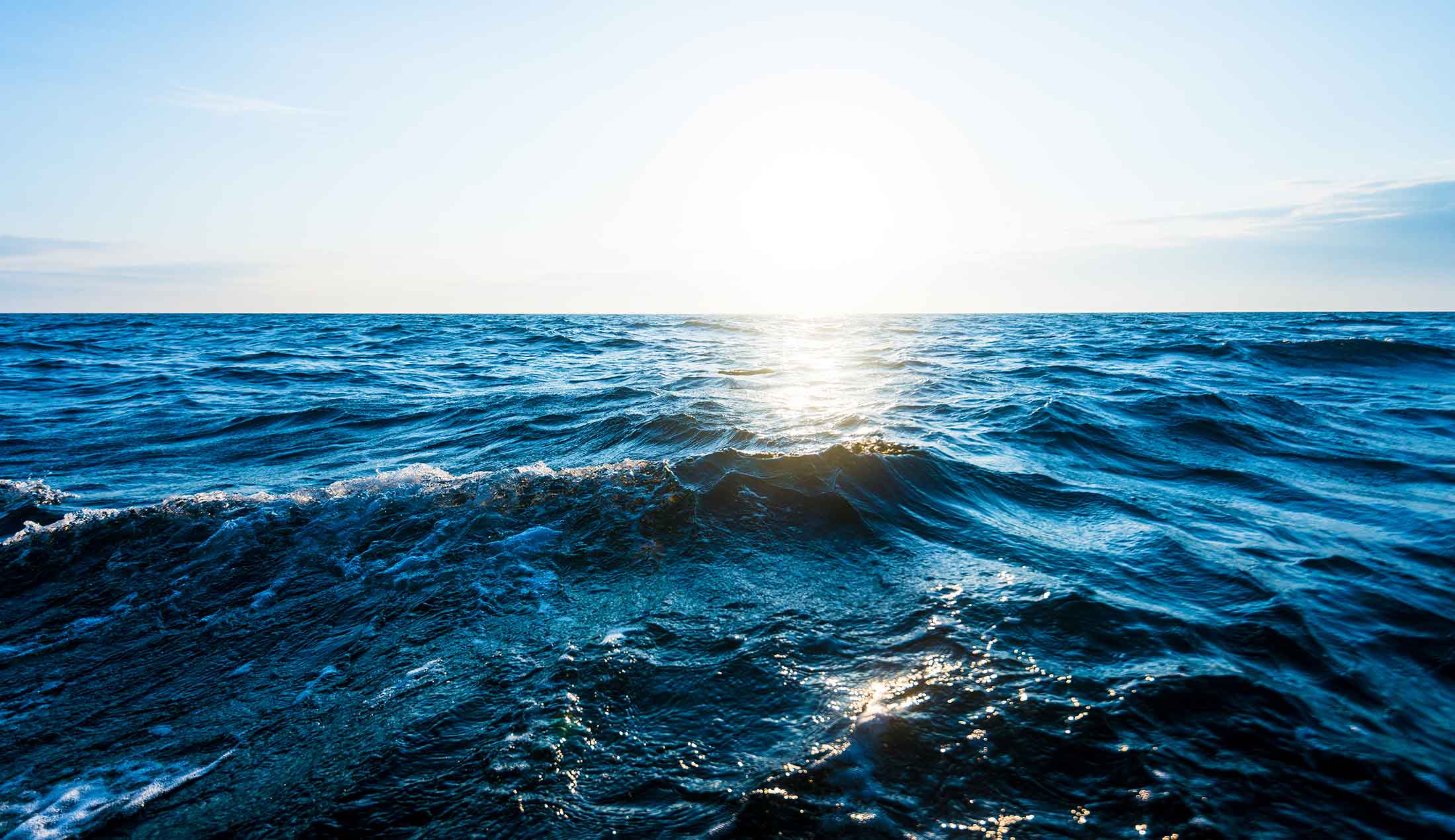 Östersjön en solig dag