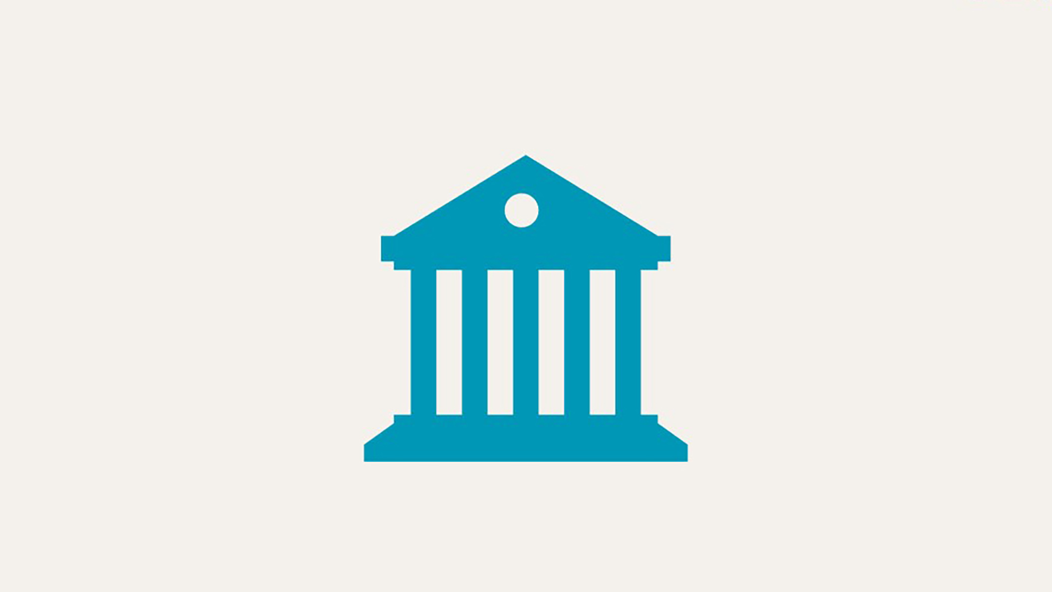 Icon: Bank building